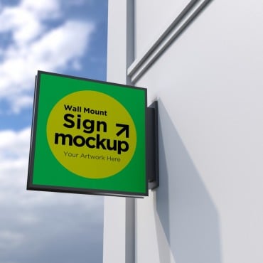 Mount Sign Product Mockups 354526