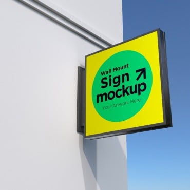Mount Sign Product Mockups 354527