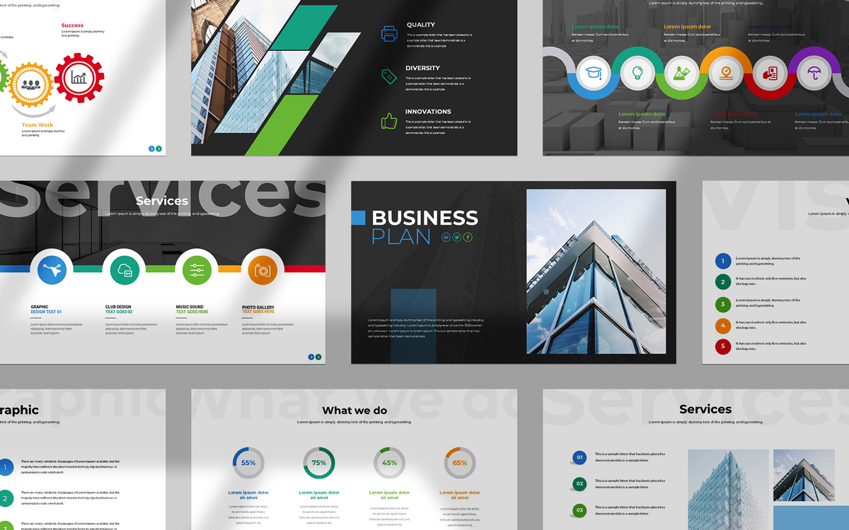 Business Plan PowerPoint Presentation;.