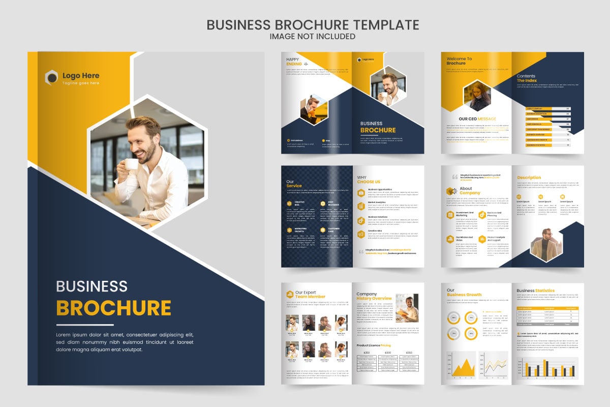 company profile brochure design Brochure creative design Multipurpose template  cover