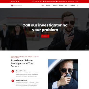 Attorney Business Responsive Website Templates 354607