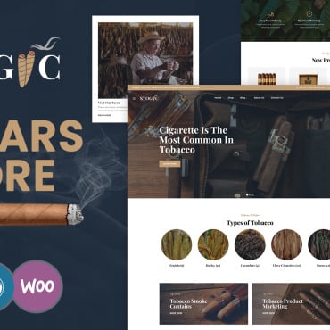 Cafe Cigarette WooCommerce Themes 354615