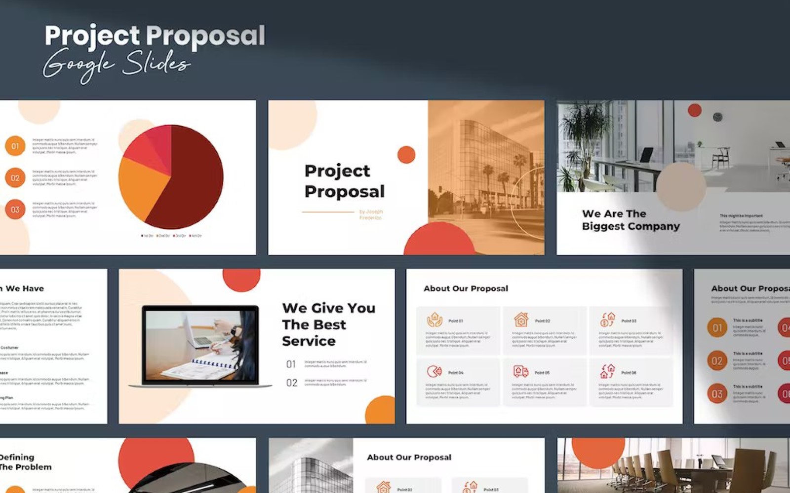 Project Proposal Template Google Slides