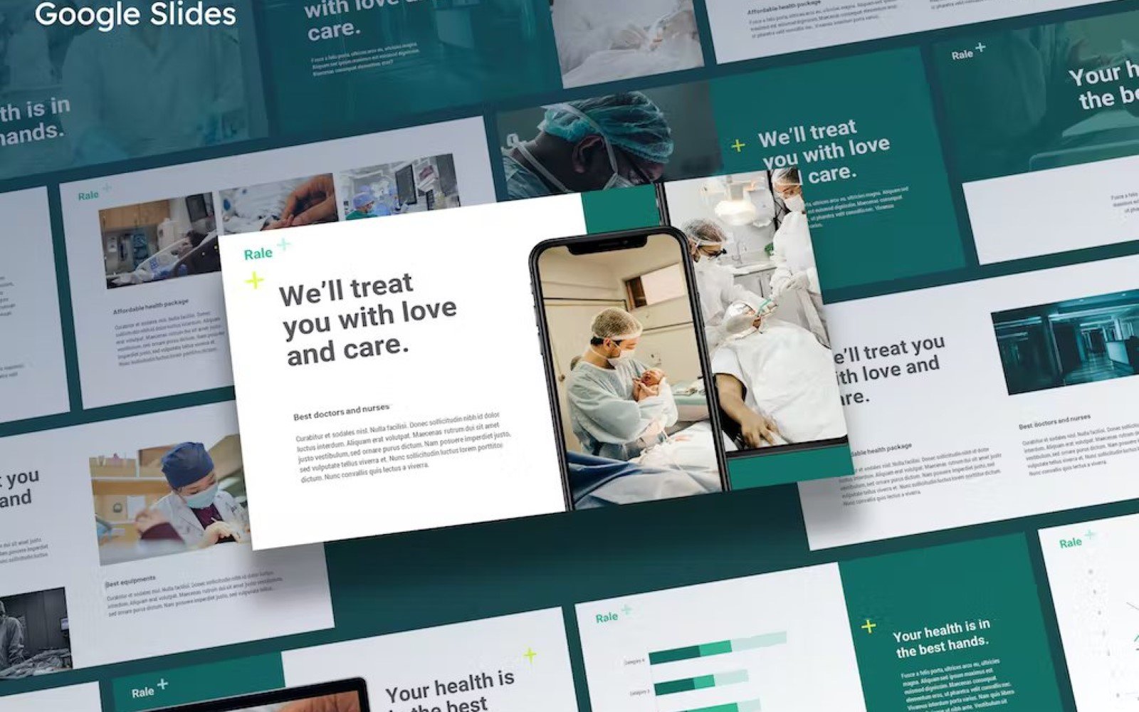 Rale - Medical Google Slides Template