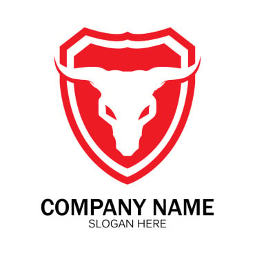 Bull Horn Logo Templates 354855