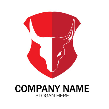 Bull Horn Logo Templates 354856