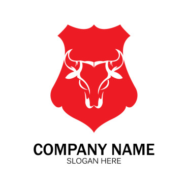 Bull Horn Logo Templates 354857
