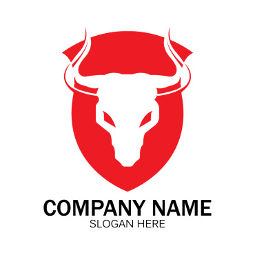 Bull Horn Logo Templates 354858