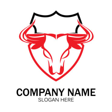 Bull Horn Logo Templates 354861