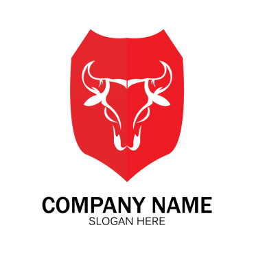 Bull Horn Logo Templates 354864