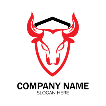 Bull Horn Logo Templates 354867