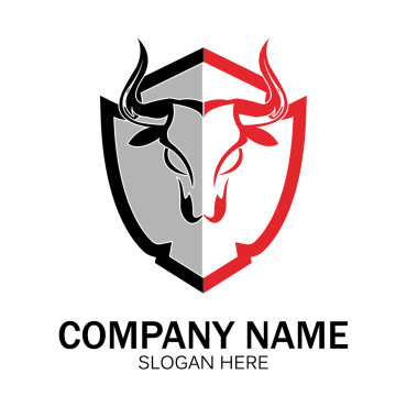 Bull Horn Logo Templates 354869