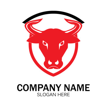 Bull Horn Logo Templates 354871