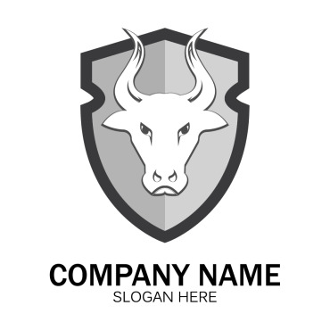 Bull Horn Logo Templates 354874