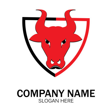 Bull Horn Logo Templates 354876