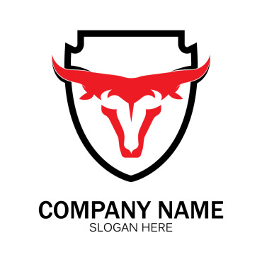 Bull Horn Logo Templates 354879