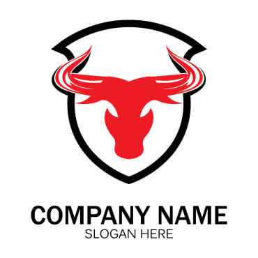 Bull Horn Logo Templates 354880