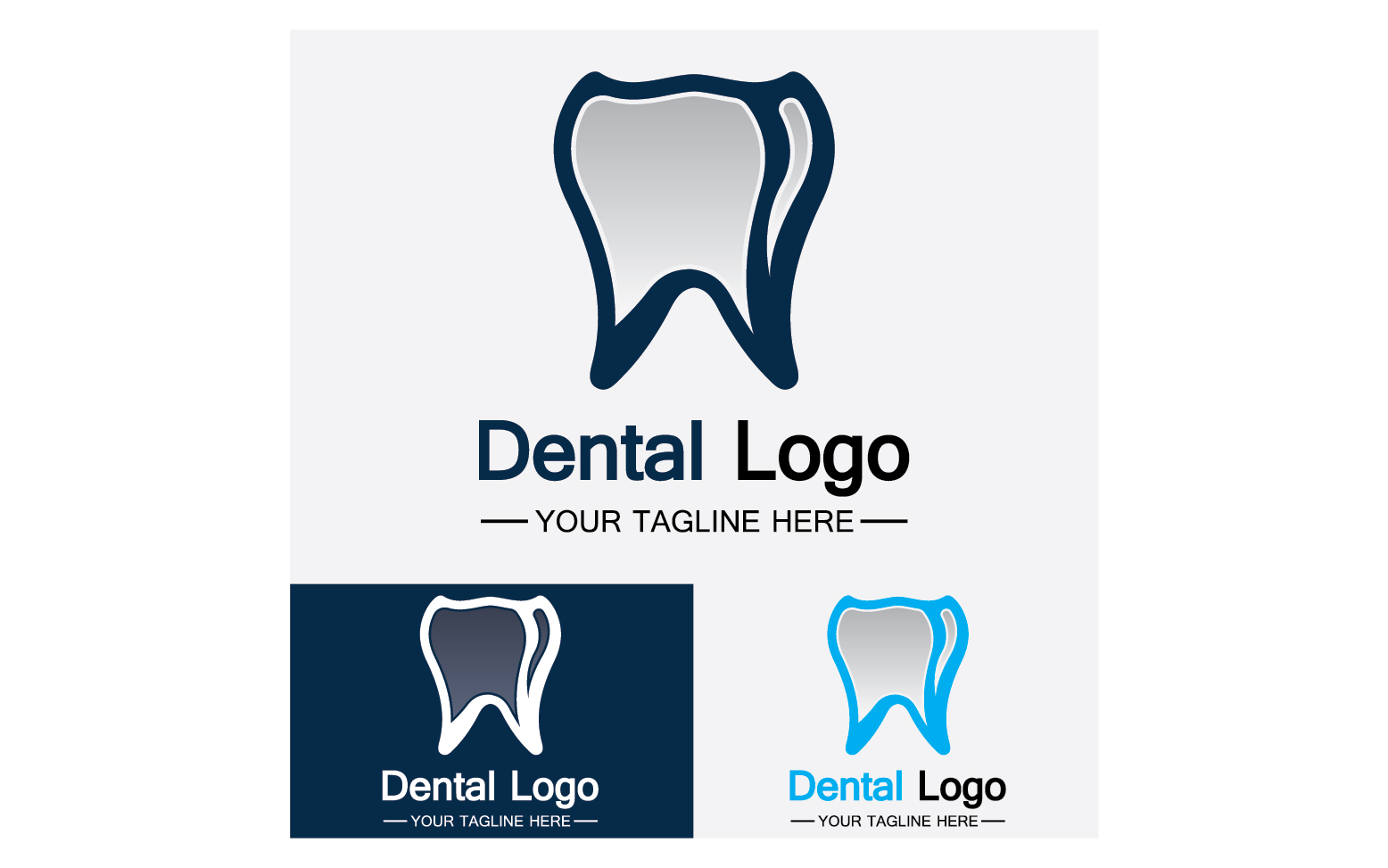 Health dental care logo icon vector v17