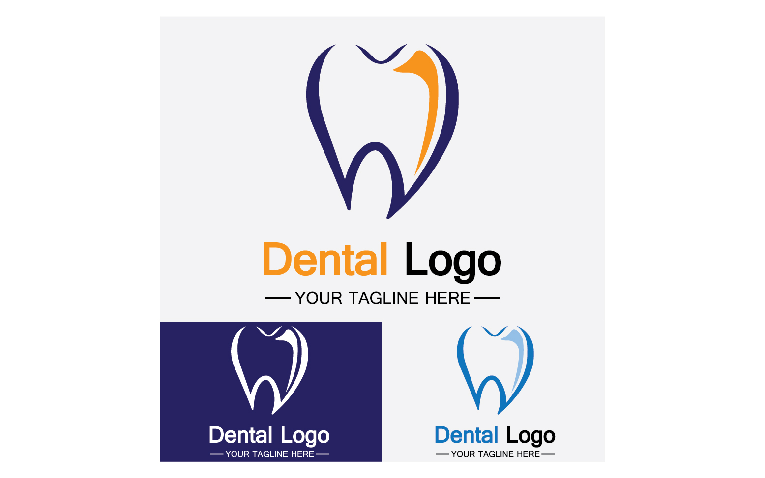 Health dental care logo icon vector v12