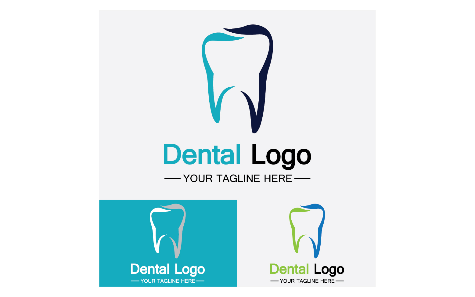 Health dental care logo icon vector v18