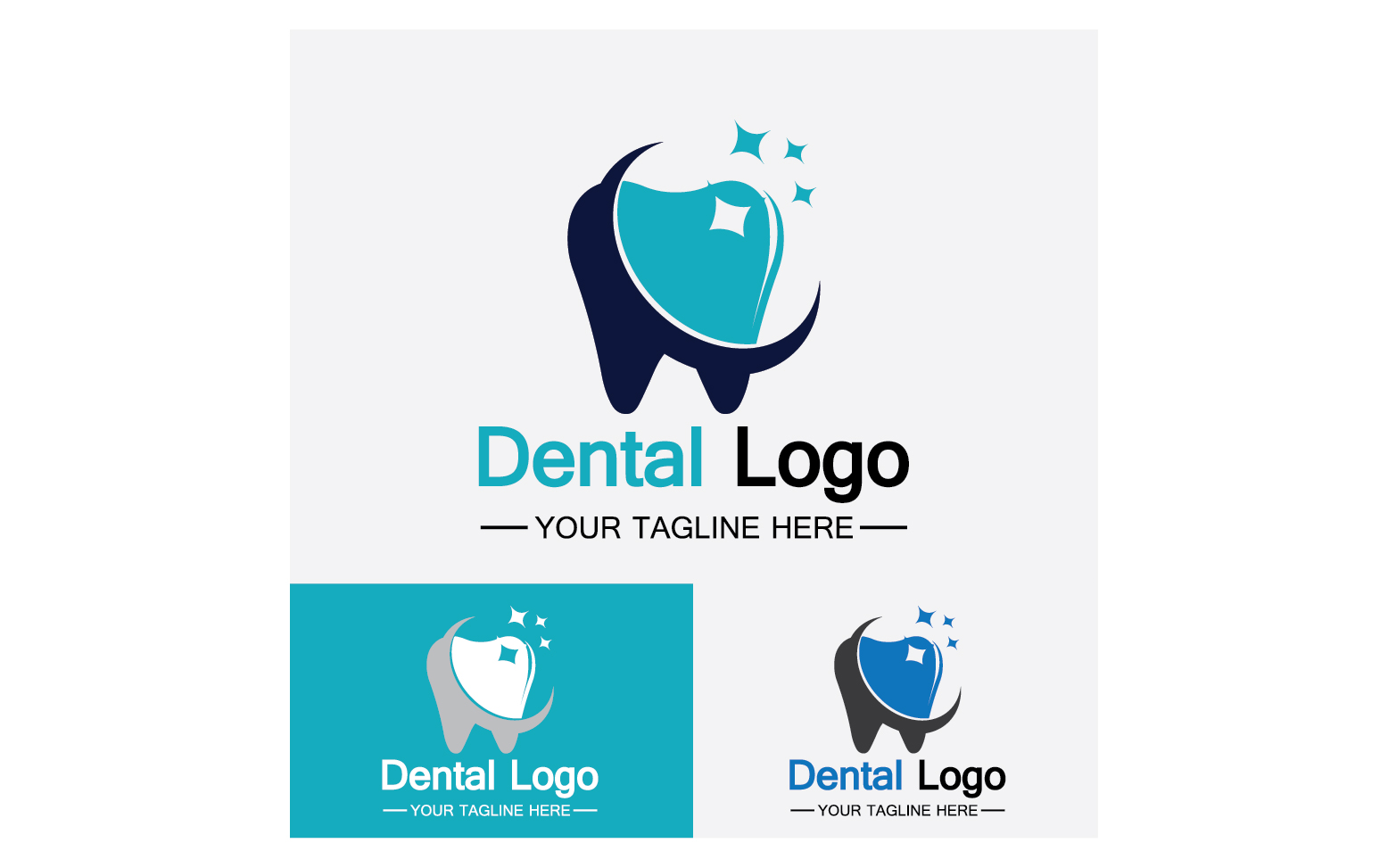 Health dental care logo icon vector v4