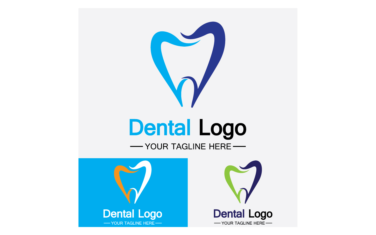 Health dental care logo icon vector v14