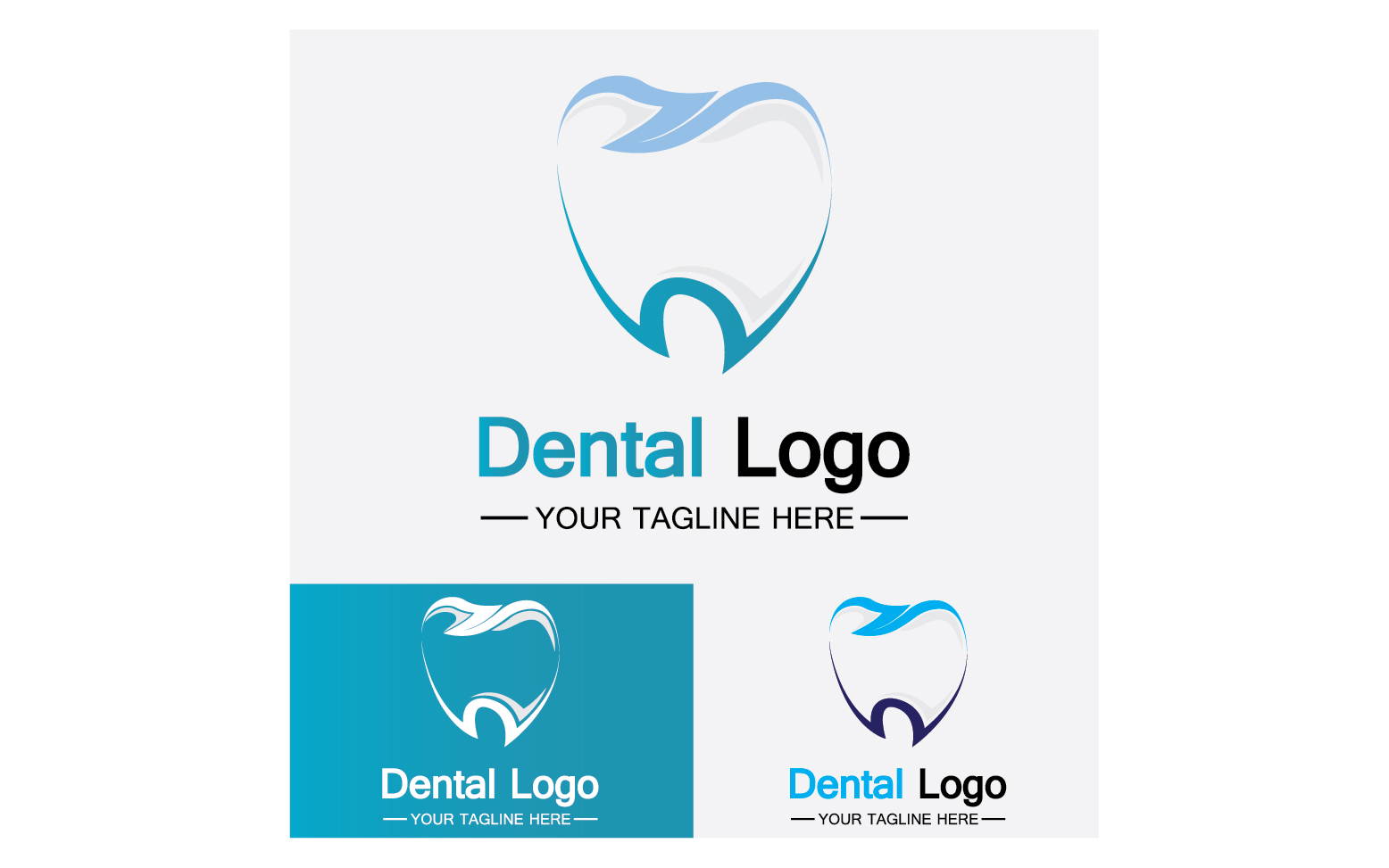Health dental care logo icon vector v30