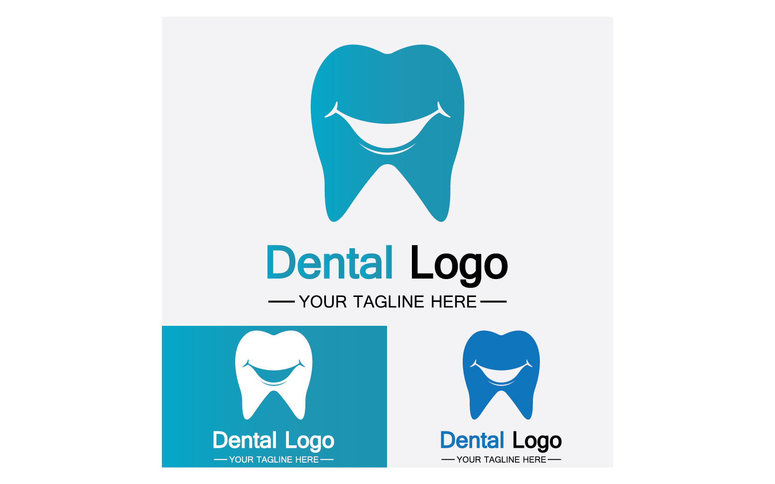 Health dental care logo icon vector v15