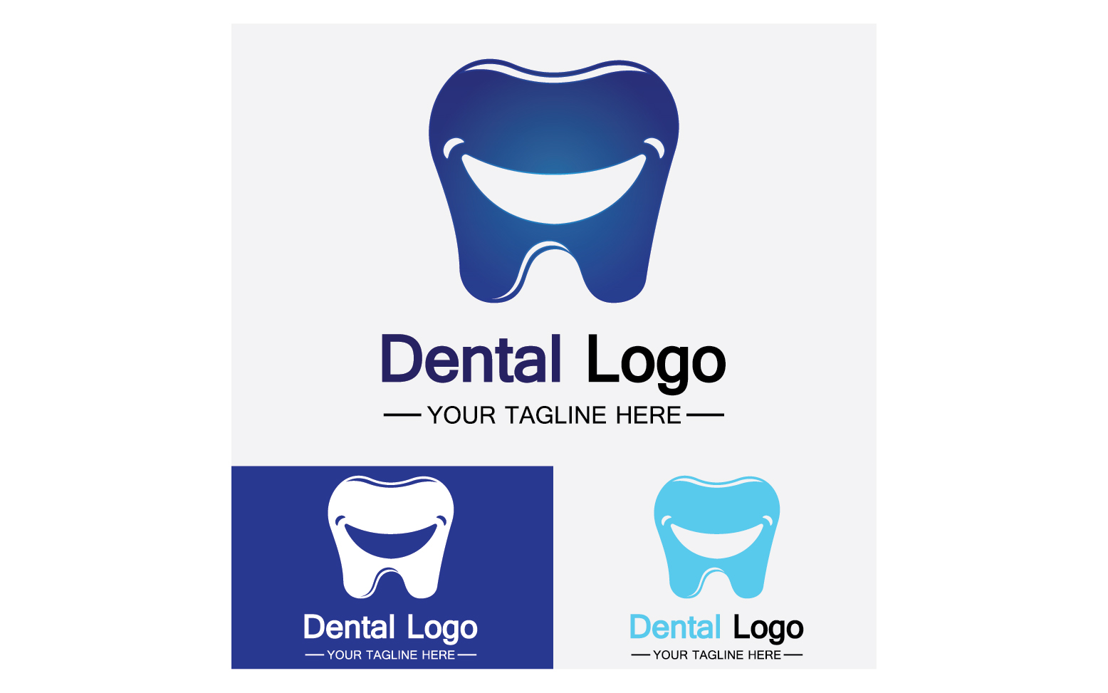 Health dental care logo icon vector v28