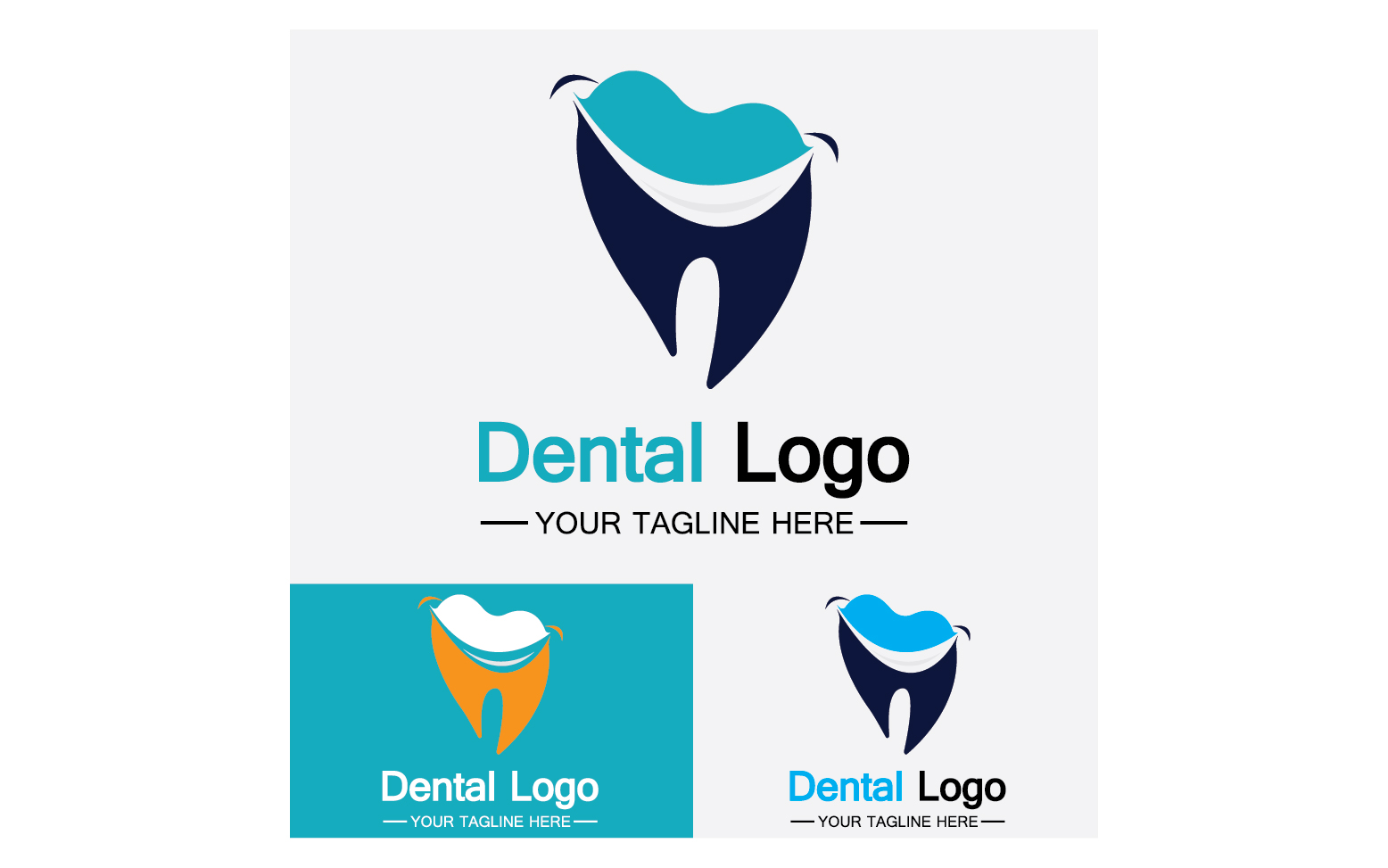 Health dental care logo icon vector v31
