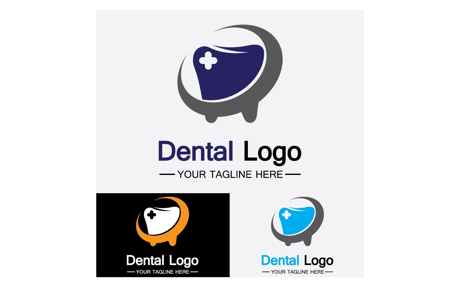Health dental care logo icon vector v35