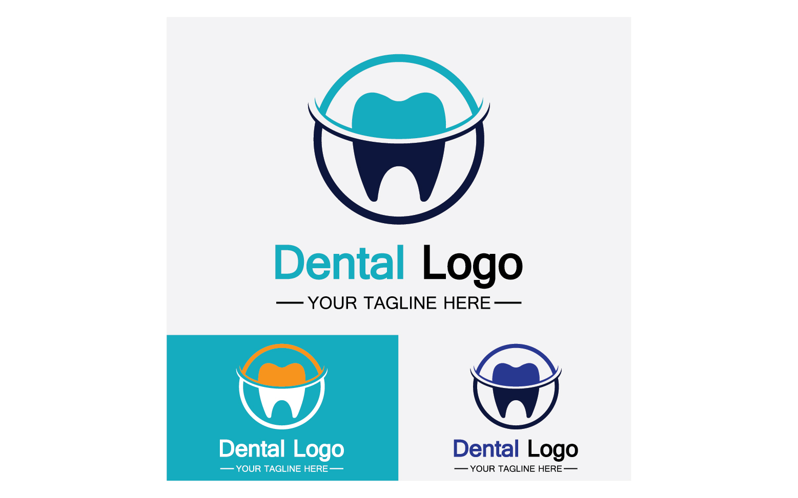 Health dental care logo icon vector v42