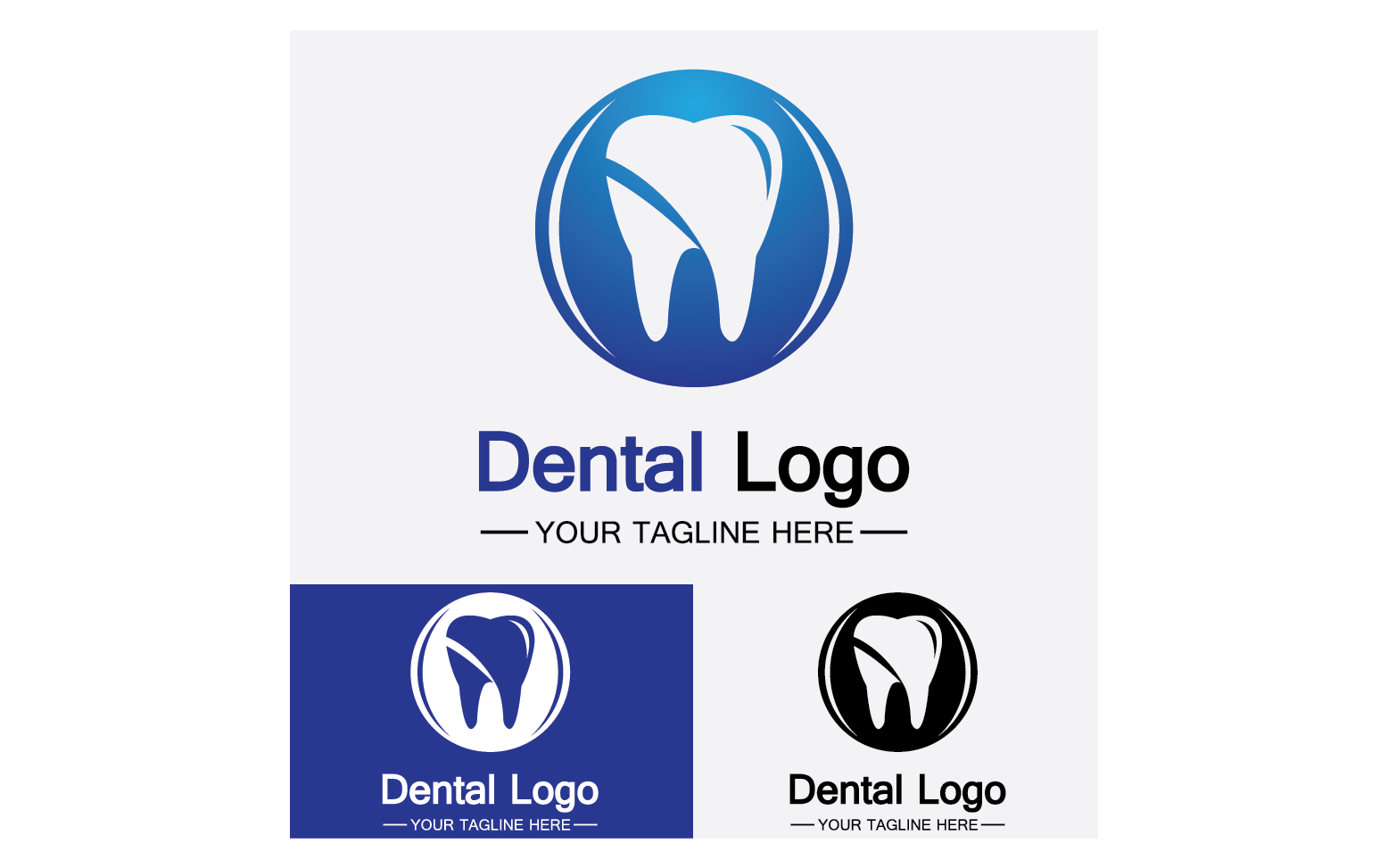 Health dental care logo icon vector v39