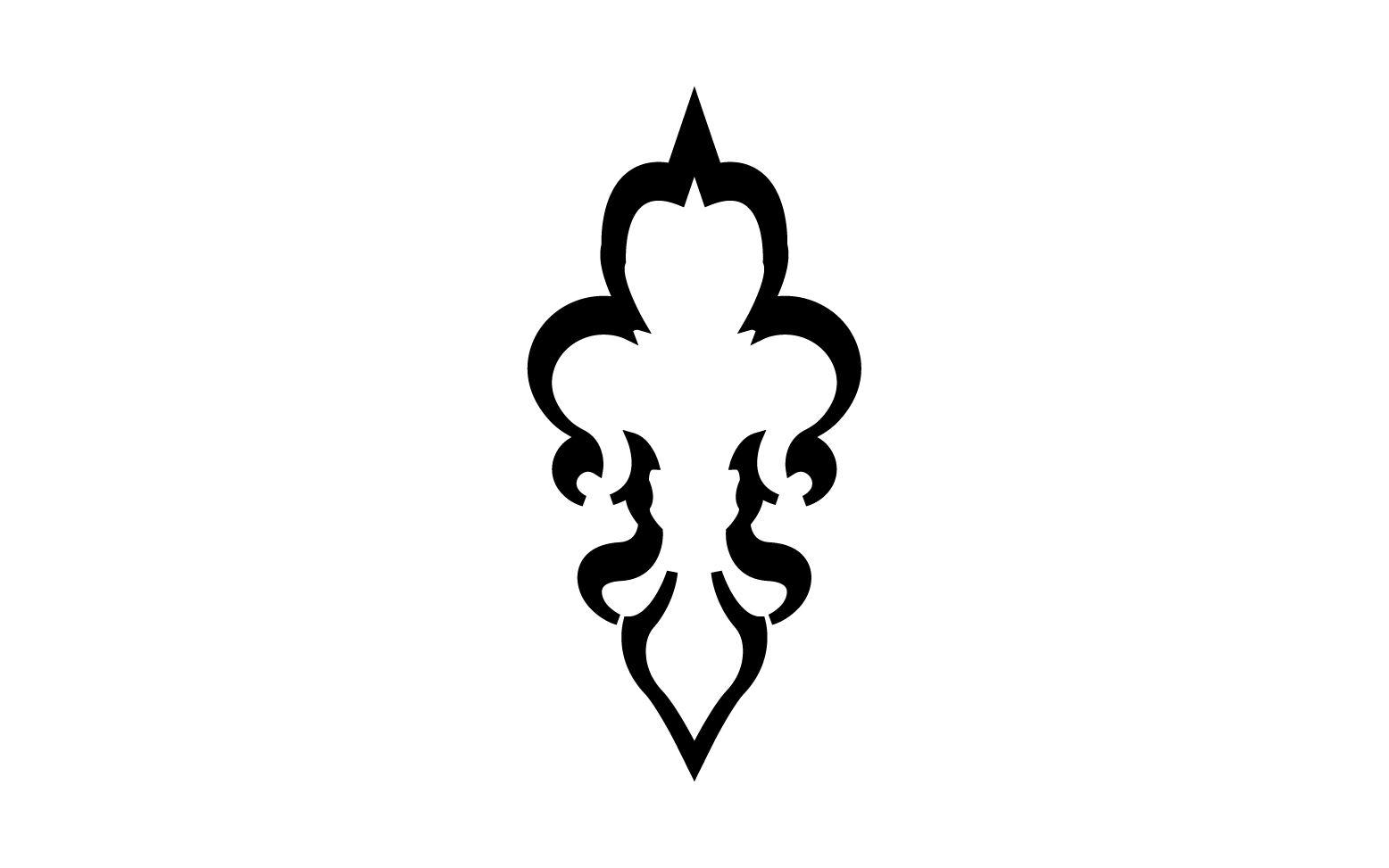 Spear icon symbol template logo v60
