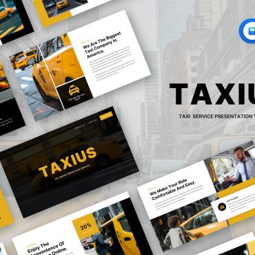 Taxi Online Keynote Templates 355511