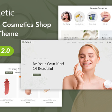 Cosmetic Lipstick Shopify Themes 355565