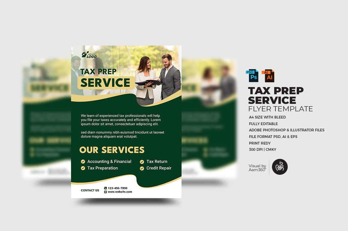 Tax & Consulting Services Flyer Template_V02
