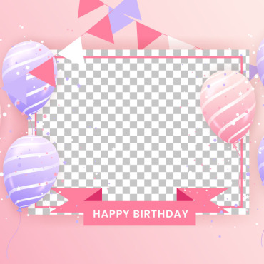 Balloons Party Illustrations Templates 355587