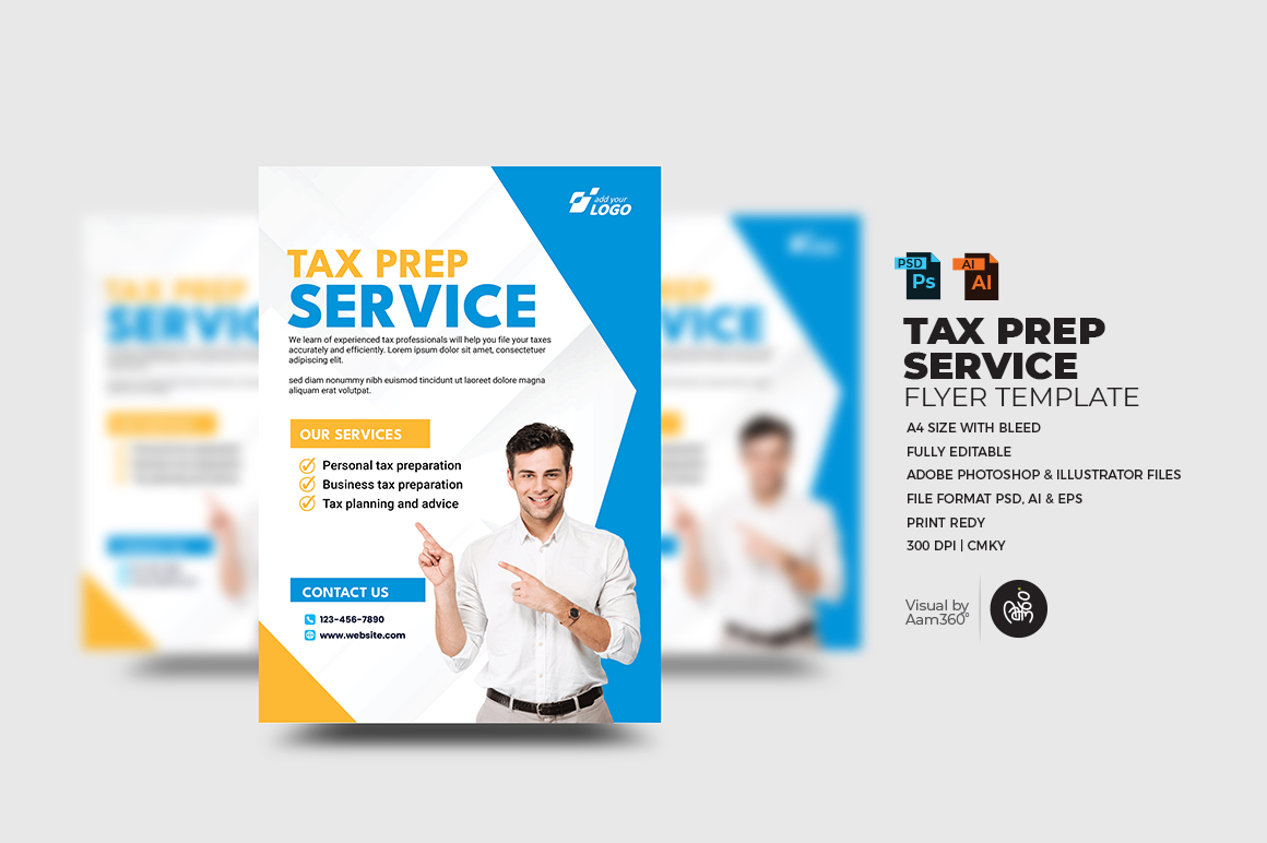 Tax & Consulting Services Flyer Template_V07