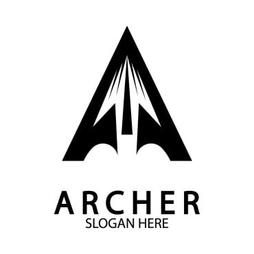 Archery Archer Logo Templates 355666
