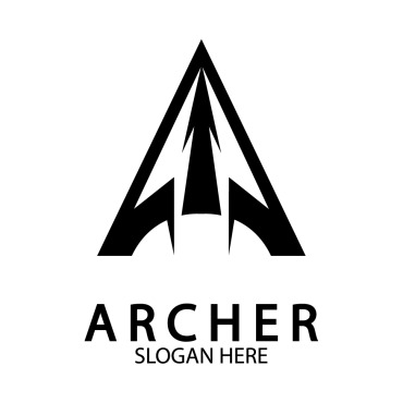 Archery Archer Logo Templates 355670