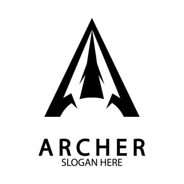 Archery Archer Logo Templates 355671