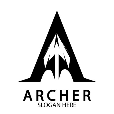 Archery Archer Logo Templates 355673