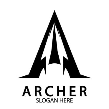 Archery Archer Logo Templates 355675