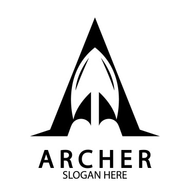 Archery Archer Logo Templates 355678