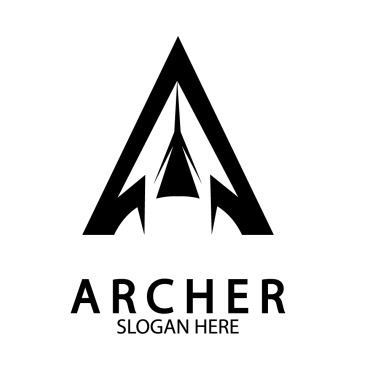 Archery Archer Logo Templates 355679