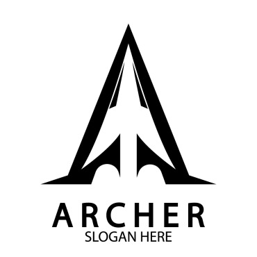 Archery Archer Logo Templates 355680