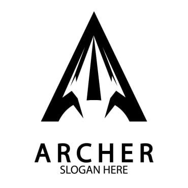 Archery Archer Logo Templates 355681