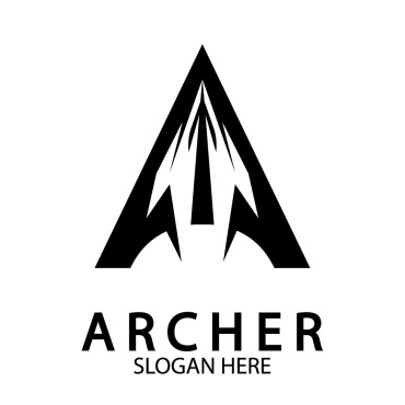 Archery Archer Logo Templates 355682