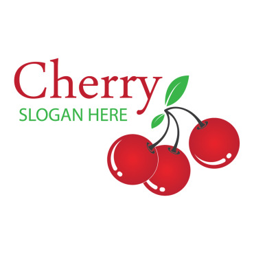 Cherry Icon Logo Templates 355771